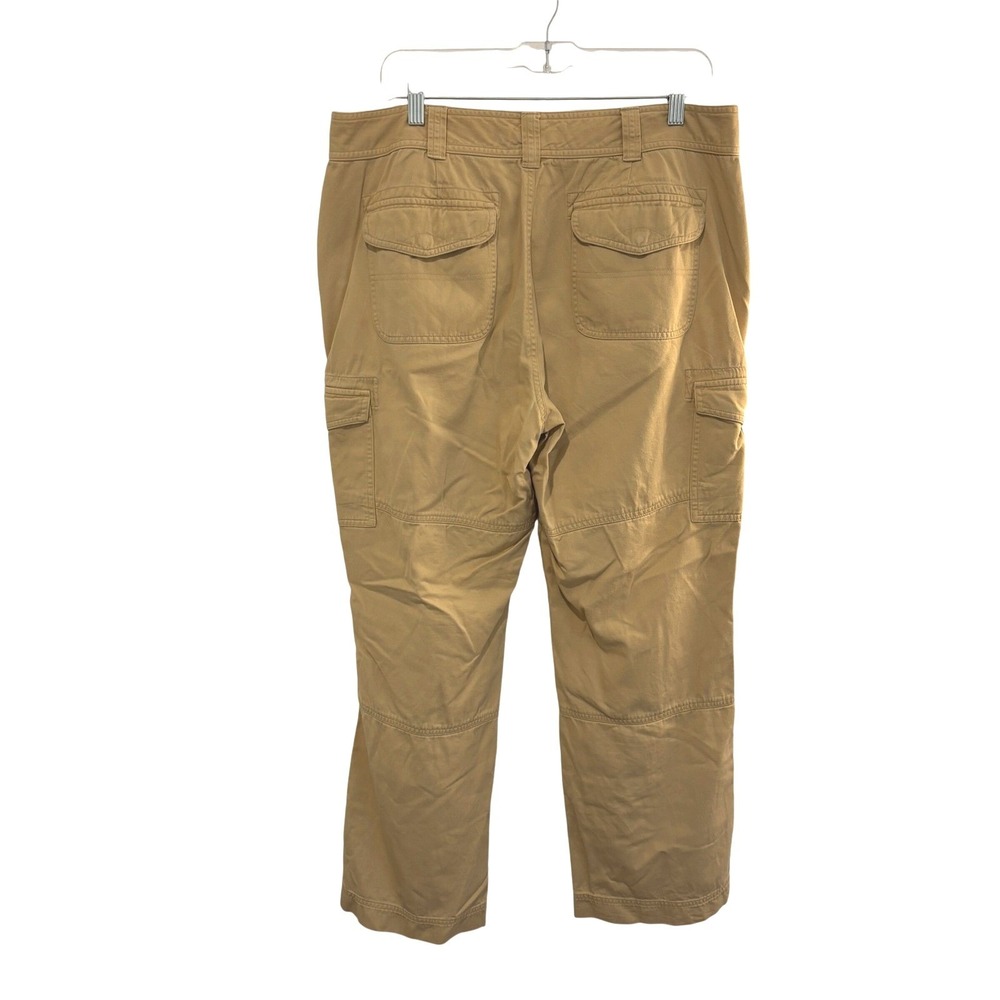 Lauren Ralph Lauren Cargo Tan Pants Womens 14 Straight Leg Outdoors Camping - Picture 4 of 10